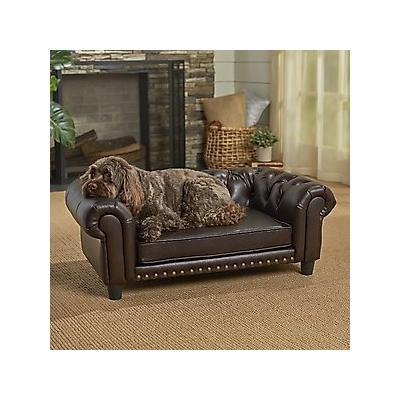 Enchanted Home Pet Windsor Sofa Cat & Dog Bed with Removable Cover