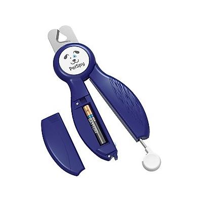 PetSpy LED Dog & Cat Nail Clipper, Blue