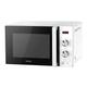 Prodex PX2085W 20 Litre 800W Digital Microwave Oven with 6 Power Levels including Defrost, Digital Display and 30 Minute Countdown Timer - White