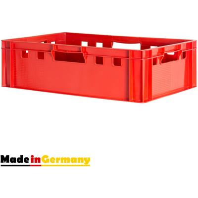 1 Stück E2 Fleischkiste Rot Kiste Eurobox Lebensmittelecht Metzgerkiste Box Aufbewahrungsbox Image