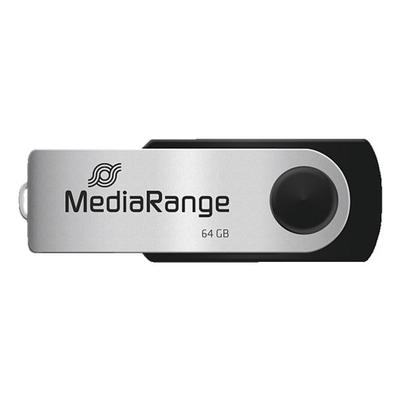 MediaRange USB-Stick »MR912« 64 GB schwarz, 1.1x1.1x5.6 cm