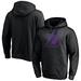 Los Angeles Lakers Fanatics Branded Big & Tall Taylor Logo Pullover Hoodie - Black