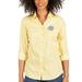 Southern University Jaguars Antigua Women's Structure Button-Up Long Sleeve Shirt - Gold/White