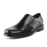 Bruno Marc Men's Classic Formal Leather Lined Square Toe Dress Loafers Shoes STATE-01 BLACK size 10.5