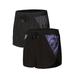 UKAP 2 Pack Mens Running Shorts with Liner Dry Fit Stretch Jogging Athletic Shorts Gym Training Workout Shorts with Zip Pocket