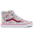 Vans Rainbow Leopard Sk8-Hi Zip Grade School Girls/Child Shoe Size Big Kid 5 Athletics VN0A4UI4WKV ((Rainbow Leopard) Fuchsia Purple/True White)