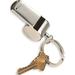Stainless Steel Coach Whistle Key Ring Designer Jewelry by Sweet Pea