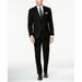 Kenneth Cole Mens 2 Piece Solid Two Button Formal Suit