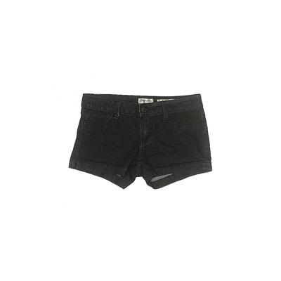 Indigo Rein Denim Shorts: Black ...