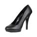 Ellie Shoes E-521-Femme-W 5 Heel Wide Width Pump Black / 9