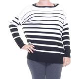 Lauren Ralph Lauren Petite Cordi Striped Oversized Sweater Size P/M