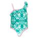 Pink Platinum Baby Toddler Girl Tie-Dye One-Piece Swimsuit
