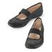 Collections Etc Women's Slip-on Mary Jane Shoes BLACK 11