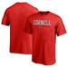 Cornell Big Red Fanatics Branded Youth True Sport Football T-Shirt - Red