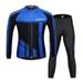 Lixada Men's Cycling Clothing Set Autumn Winter Long Sleeve Windproof Cycling Jersey Coat Jacket with 3D Padded Pants Trousers