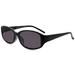 In Style Eyes Stylish Full Reader Sunglasses Black 4.00