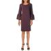 French Connection Womens Bell Sleeve Mini Shift Dress