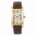 Pre-Owned Cartier Tank Americaine 811904 Gold Women Watch (Certified Authentic & Warranty)