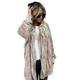 Women Hooded Long Coat Loose Jacket Lady Autumn Cardigan Hoodies Outwear, Autumn And Winter Long Two-sided Wearing Faux Fur Coat Hooded Cardigan Jacket Coat Jacket With Pocket Khaki M