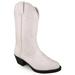 Smoky Mountain Girl's Mesquite II White Cowboy Boots 1837