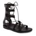 Rebecca - Leather Gladiator Lace Up Sandal - Womens Sandals