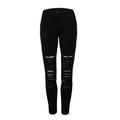 Listenwind Women Stretch Skinny Lace Casual High Waist Jeggings Pencil Pants Trouser