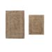 Classy Bathmat 2 Piece Bath Rug Collection by Home Weavers Inc in Linen