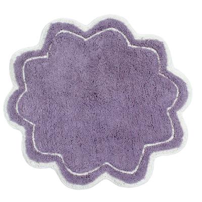 Allure Round Bah Rug Collection by Home Weavers Inc in Purple (Size 30" ROUND)