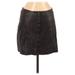 Pre-Owned Free People Women's Size 8 Faux Leather Skirt