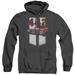 Oldsmobile 442 Adult Heather Hoodie Sweatshirt Black