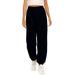 8. Niuer Womens Loose Yoga Pants Pockets Wide Leg Comfy Elastic Waist Baggy Straight Lounge Running Workout Tracksuit Pants Trousers Dark Blue L