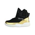 Patrick Ewing Athletics 33 HI Mens Basketball Fashion Sneakers Athletic Shoes Black Gold Ice