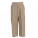 baby boys khaki elastic waistband special occasion long dress pants 6-12m