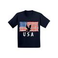 Awkward Styles Eagle USA Toddler Shirt Proud American USA Patriotic Kids T shirt USA Kids Pro America Tshirt for Boys USA Pride Pro America Tshirt for Girls Stripes and Stars 4th of July Kids T-shirt