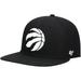 Toronto Raptors '47 No Shot Two-Tone Captain Snapback Hat - Black - OSFA