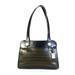 Pre-ownedDooney & Bourke Womens Perforated Leather Black Large Shoulder Handbag
