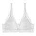 Lace Front Closure Bras Wireless Women Sexy Lingerie Push Up Seamless Adjustable Plus Size Backless Bralette Underwear Brassiere