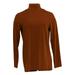 Susan Graver Women's Top Sz S Modern Essentials Liquid Knit Orange A369121