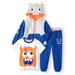 Wonder Nation Toddler Boys Costume Hoodie, Graphic T-shirt, & Jogger Pants, 3-Piece Outfit Set