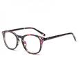 Retro Leopard / Solid Fashion Flat Sunglasses Men Women Eyewear Plastic Frame Classic Vintage Retro Designer Plain Glasses UV400
