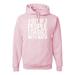 4 Out of 3 People Struggle with Math Joke Humor Unisex Graphic Hoodie Sweatshirt, Light Pink, 3XL