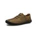 Audeban Men's Lace up Deck Shoes Loafers Suede Boat Shoe Non Slip Casual Loafer Flat Outdoor Sneakers Walking