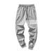 CVLIFE Men's Athletic Jogger Sweatpants Plus Size(M-5XL) for Running Training Gym Basic Fleece Stripes Pants Active Wear