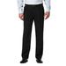 Big & Tall Haggar Premium Classic-Fit Stretch Pleated Dress Pants Black