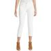 Jessica Simpson Women's FOREVER ROLLED ANKL SKNY W/DEST PLUS-WHI