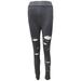 Sexy Dacne High Waisted Hollow Out Leggings For Women Soft Athletic Tummy Control Pants For Running Cycling Yoga Workout Tight Ladies Running Sports Workout Gym Athletic Wear