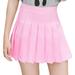 Women's Clothing Sexy A-line Skirt Korean Style High Waist Pleated Skirt