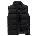 MIARHB Men's Autumn Winter Casual Pocket Pure Color Waistcoat Vest Jacket Top Coat mens Tops Blouse