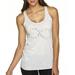 True Way 148 - Women's Tank-Top Â Moon Phases Infinity Symbol Refuse To Phase 2XL White