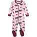 Leveret Kids & Toddler Boys Girls Footed Pajamas 100% Cotton Rhino (Size 5 Years)